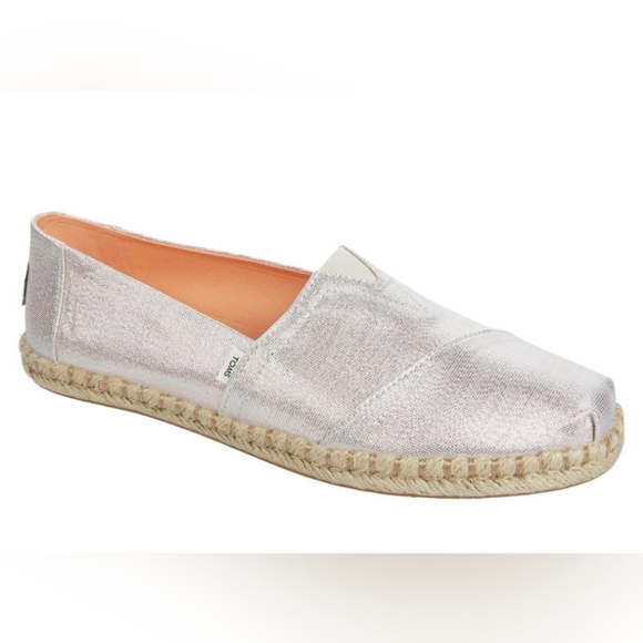 Toms Shoes - TOMS Alpargata Rope Espadrille Slip-On - size 10